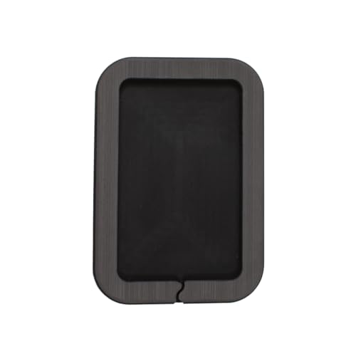 Boat Dashboard Utility Pad with Peel and Stick Adhesive Back, 2-Layer Durable EVA Foam Dash Cove holds loose items such as Keys, Fishing Tools, Smartphones, Pump Out Tokens (Charcoal + Black) - color: Charcoal + Black