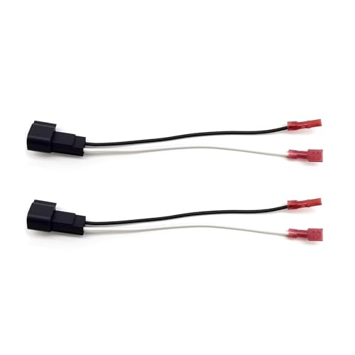 1 PC #72-5600 Car Speaker Wire Harness, Front & Rear Door Audio Adapter Connector Plug, Connect Accessories, Compatible with Ford Focus Chevy (Multicolored)