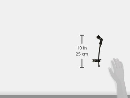Audix DCLAMP 드럼 텐션 로드 장착 구즈넥 마이크 마운트, Audix 드럼 마이크 장착용