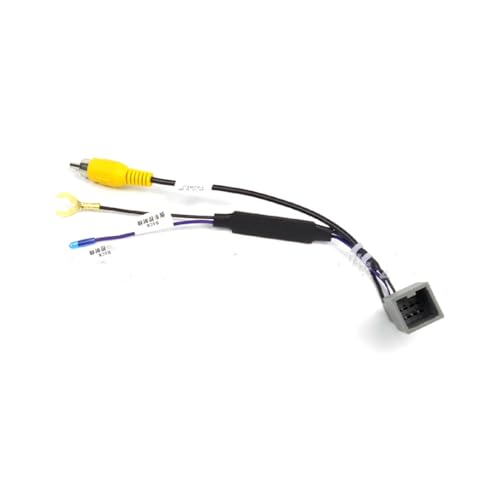 8 Pin for Mitsubishi Outlander ASX GF GG ZJ 2013-2020 Car Radio Stereo OEM Reverse Parking Rearview Back UP Camera Video Input RCA Adapter Converter Male Plug - style: Male