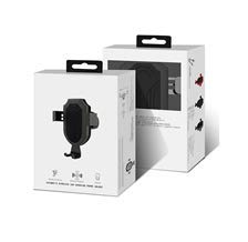 2024 Upgraded Wireless Car Mount Charger - Fast Wireless Car Charger for iPhone, Android, and Qi-Enabled Devices - Auto Clamping 360° Rotating Car Phone Holder