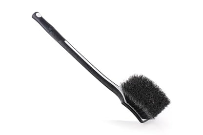Detail Factory - Fender Well Brush - Ergonomic ProGrip Handle, Stiff Synthetic Bristles, Ergonomic Design, Clean Your Wheel Wells with Ease - Black Ice - color: Black Ice