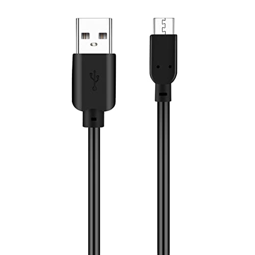 Micro USB Cable 3 Feet, 2.4A Fast Charging & Sync Android Charger, USB 2.0 A to Micro B 5-Pin Cord, Compatible with Samsung Galaxy S7 S6 Edge, Note 5 4, Sony, PS4, Kindle, Fire TV and More – Black - size: 3ft, style: 1 pack