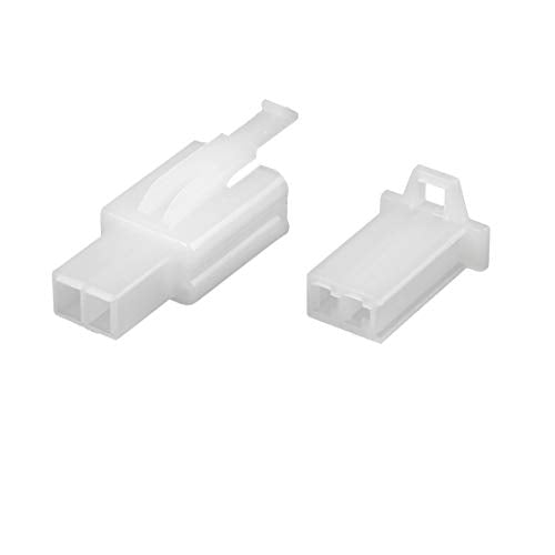 X AUTOHAUX 20 Sets 2 Pin Car Automotive Electrical Wire