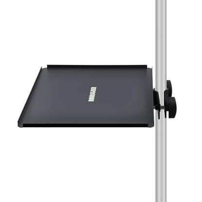 Steel Tray for Microphone Stand, 12.8 X 9.8 Inch - size: 12.8 x 9.8