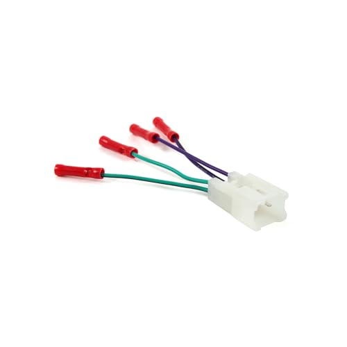 Scosche TA02BCB Stereo Wiring Harness Compatible with Select Non-Amplified 1987-21 Geo, Lexus, Toyota, Scion and Subaru Vehicles. - Wire Harness for Car Stereo. Check Vehicle List Below for Your Model