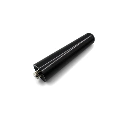 Universal Car Antenna Replacement Short 2 inch AM/FM Roof Mount Car Radio Antenna Mast, Aluminum Antenna with M4 M5 M6 Threaded Adapter (2 inch) - size: 2 inch