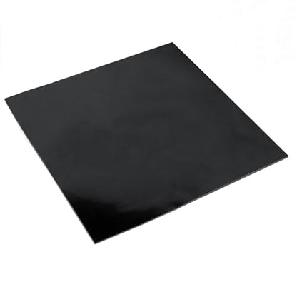 WochiTV Nitrile Rubber Sheet, 1/16" Thick x 12" Wide x 12" Long, Buna-N Shore A65 Hardness NBR Pad, Fuel Oil Resistant Rubber Gasket Material, Ideal for Seals Bumpers DIY Projetcts - style: 1/16(.0625") Thick