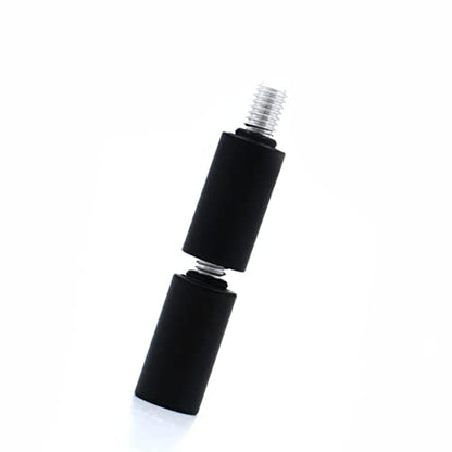 Antenna Adapter Bolts Compatible with Chevy Silverado & GMC Trucks Most Year [1x 7mm Female to 6mm Male & 1x 6mm to 6mm] (Black Adapters) - color: Black Adapters