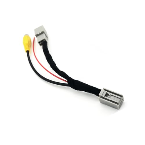 8 Pin for Mitsubishi Outlander ASX GF GG ZJ 2013-2020 Car Radio Stereo OEM Reverse Parking Rearview Back UP Camera Video Input RCA Adapter Converter T-Harness Plug - style: T-Harness
