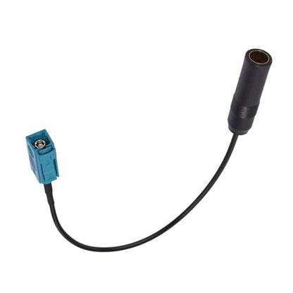 Yuslao Universal Car Stereo Radio Antenna Adapter Cable 6inch 15cm Fakra Z Female to DIN Socket Vehicle Antenna Extension Cable for Car Stereo Audio HD Radio Head Unit CD Media Player - color: Fakra Z Female to DIN Socket-6in/15cm