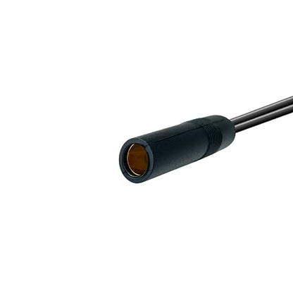 Splitter Cable SMB Female DIN Male Plug to DIN Female Socket Cable RG174 40 CM/15.8 in for AM FM Car Radio Antenna - size: SMB-DIN