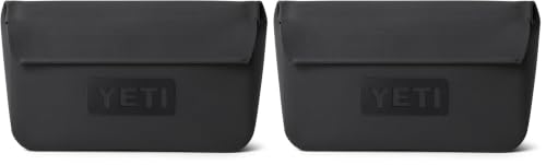 YETI Sidekick Dry 1L Gear Case, Black (Pack of 2) - color: Black, size: Sidekick 1L (Pack of 2)