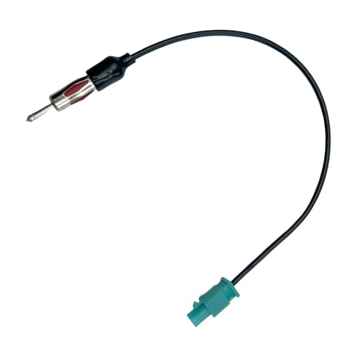 Radio Antenna Adapter Compatible with Dodge Jeep Ford Aftermarket Radio Stereo Antenna Adapter for Ram Wrangler C-Class Sprinter Buick Cadillac Aftermarket Stereo Antenna Connector Cable Plug