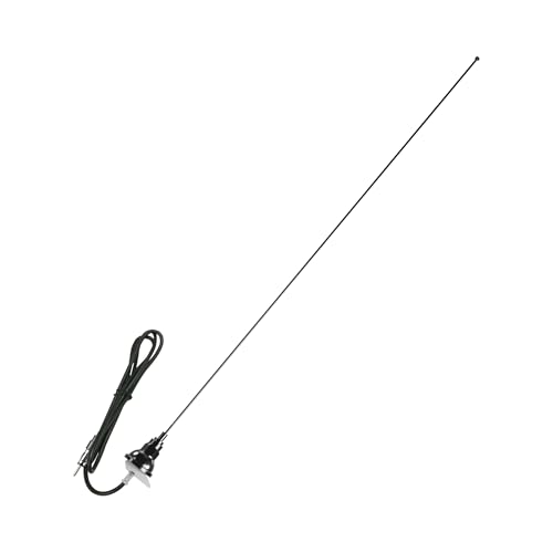 Scosche UT73-WP1 Universal Car Radio Antenna - 31” Black Steel Mast - Top Mount Antenna Replacement - Fits Domestic and Import Vehicles - Enhanced AM/FM Reception - Auto Antenna Car Truck SUV - style: 31" Universal Top Steal Antenna