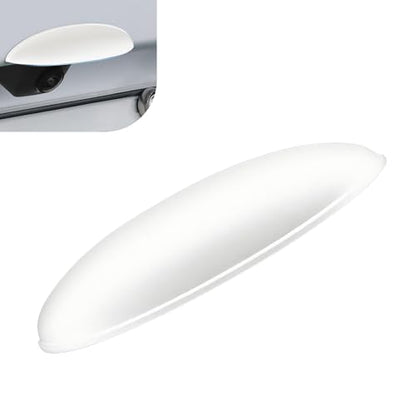 Car Rear View Camera Anti-Rain Cover, Plastic Back Up Camera Shield, Vehicle Reversing Cam Modification Protective Accessory, Universal for Most Cars (White) - color: White