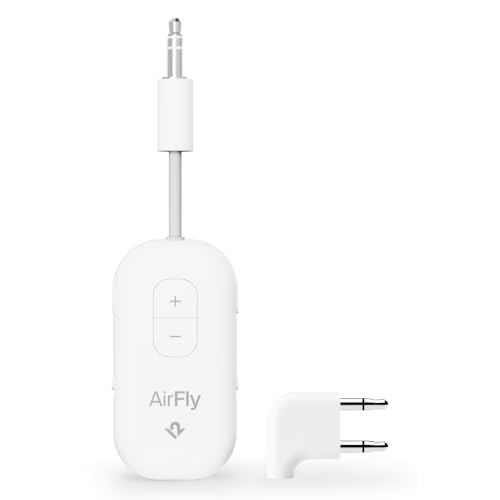 Twelve South AirFly Pro 2 Deluxe, Wireless Bluetooth Adapter, White - color: White, style: AirFly Pro 2 Deluxe
