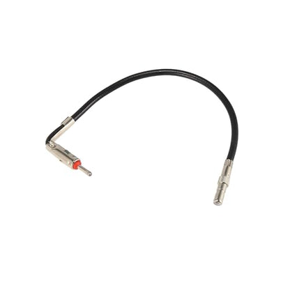 Car Radio Antenna 1 Male to 1 Female Adapter Right Angle Plug Cable Stereo Audio for Chrysler for Dodge for Ford for GM for Jeep 40-CR10 Auto Replacement Parts