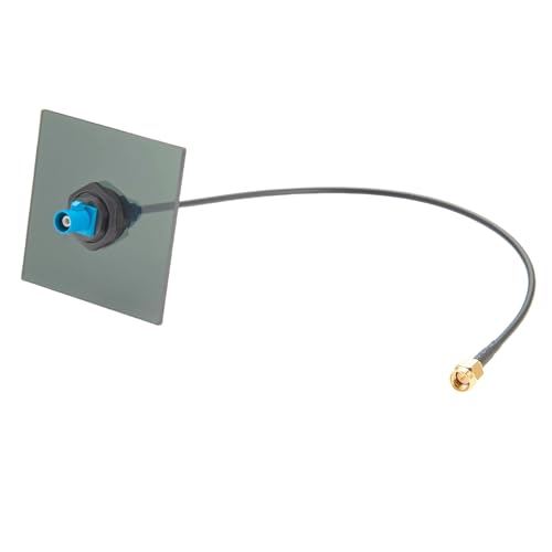 Front Panel Mount FAKRA Z Male to SMA Male RG174 RF Coax Cable Bulkhead FAKRA to SMA Vehicle Car GPS Antenna Adapter Cable Water Blue for GPS Navigation 4G LTE Satellite (15cm) - size: 15cm