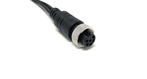 Vehicle Dash Cam 6pin Video Extension Cord, 10ft - with Aeronautic Adapter for Backup Camera and AI Video Systems - Car Accessories - Compatible with RVs, Cars, Trucks, and Wireless Dash Cams - size: 6 pin 3m (10 Feet)