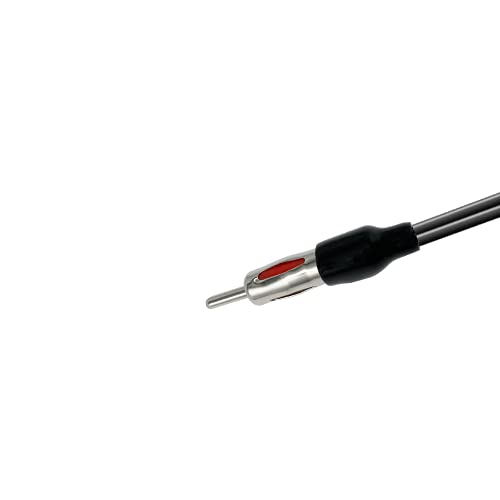 Splitter Cable DIN Male to Dual Fakra Z Male Car Radio Antenna Splitter Cable Fakra Z Plug to DIN Plug to Cable RG174 39CM/15IN for AM/FM Car Radio Antenna - size: Dual Fakra DIN