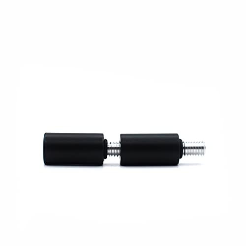 Antenna Adapter Bolts Compatible with Chevy Silverado & GMC Trucks Most Year [1x 7mm Female to 6mm Male & 1x 6mm to 6mm] (Black Adapters) - color: Black Adapters