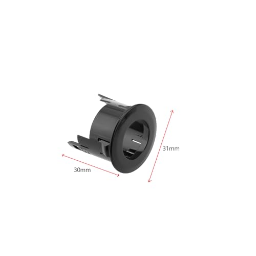 OTOTEC Parking Sensor Retainer Bracket Holder Compatible with Honda Jazz MK4 CR-V MK4 Civic MK9 HR-V MK2 Park Assist Sensor Bracket Holder (Black)