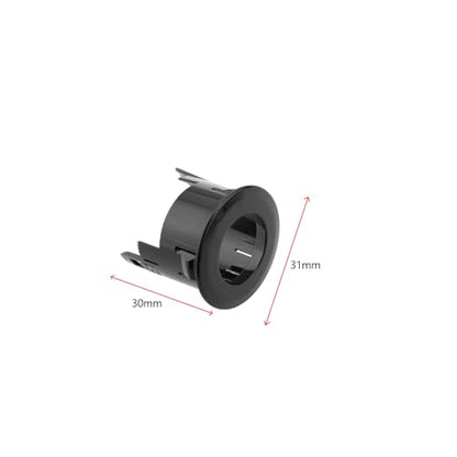 OTOTEC Parking Sensor Retainer Bracket Holder Compatible with Honda Jazz MK4 CR-V MK4 Civic MK9 HR-V MK2 Park Assist Sensor Bracket Holder (Black)