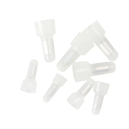 250PCS Closed End Crimp Terminals Nylon Wire Connectors Crimp Cap Wire Terminals Connectors Assortment Kit 22-16/16-14/12-10 AWG Wire End Caps (SNM)