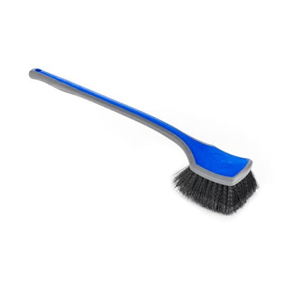 Detail Factory - Fender Well Brush - Ergonomic ProGrip Handle, Stiff Synthetic Bristles, Ergonomic Design, Clean Your Wheel Wells with Ease - Avalanche - color: Avalanche