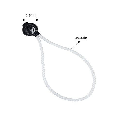 Hat Mounts Cowboy Hat Mounts for Your Vehicle, Cowboy Hat Holder Rack for Truck SUV Car, Cowboy Hat Rack with Suction Cup, Cowboy Hat Hanger for Car and Home (White) - color: White