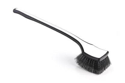 Detail Factory - Fender Well Brush - Ergonomic ProGrip Handle, Stiff Synthetic Bristles, Ergonomic Design, Clean Your Wheel Wells with Ease - Black Ice - color: Black Ice