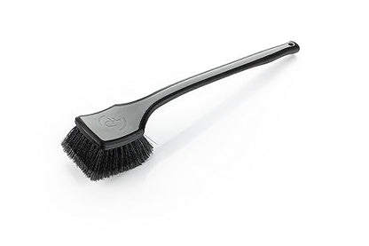 Detail Factory - Fender Well Brush - Ergonomic ProGrip Handle, Stiff Synthetic Bristles, Ergonomic Design, Clean Your Wheel Wells with Ease - Grey - color: Gray