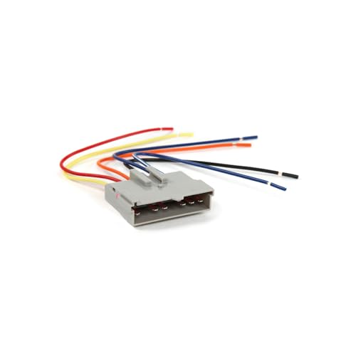 Scosche FD02B Stereo Wiring Harness Compatible with Select Non-Amplified 1985-2004 Ford, Lincoln, Mazda, Mercury and Nissan Vehicles - Car Stereo Harness - Check Vehicle List in Images for Your Model - style: Wire Harness Only