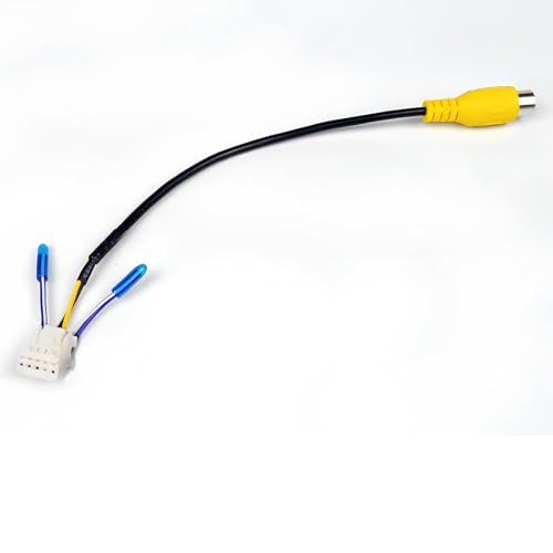 10 Pin Backup Camera Harness Adapter for Android Car Stereo Wiring Harness Connector, Rearview Input Adapter Plug Cable