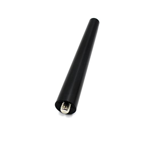 Universal Car Antenna Replacement Short 1.2 inch 2 inch 3.5 inch, AM/FM Roof Mount Car Radio Antenna Mast, Aluminum Antenna with M4 M5 M6 Threaded Adapter (3.5 inch) - size: 3.5 inch