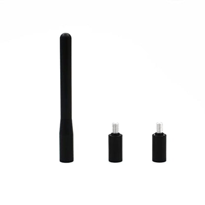 Antenna Adapter Bolts Compatible with Chevy Silverado & GMC Trucks Most Year [1x 7mm Female to 6mm Male & 1x 6mm to 6mm] (Adapters+Mast) - color: Adapters+Mast