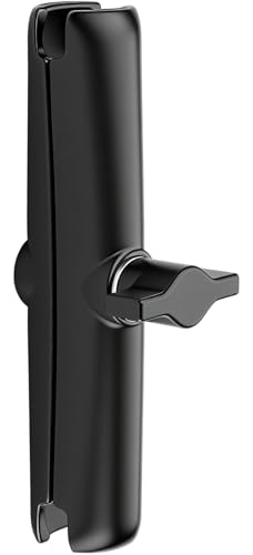 Aluminum Alloy Double Socket Arm Compatible RAM Mount Arm, 1" Double Ball Adapter, 360° Rotation, Extension Rod for Phone Holder, for Bike, Motorcycle, Truck. (Long) - size: Long