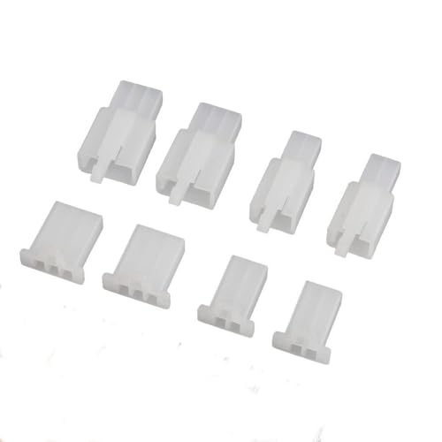 3-Pin Auto and Motorcycle Accessories Connector with Cable Male&Female Plugs AWG Wire Terminal Connectors Plug Auto Electrical Wire Pack of 5 - size: 3 pin