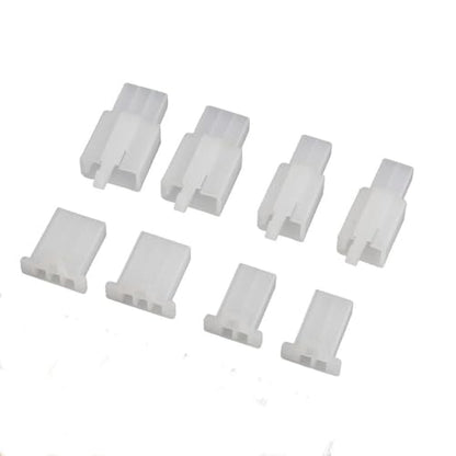 3-Pin Auto and Motorcycle Accessories Connector with Cable Male&Female Plugs AWG Wire Terminal Connectors Plug Auto Electrical Wire Pack of 5 - size: 3 pin