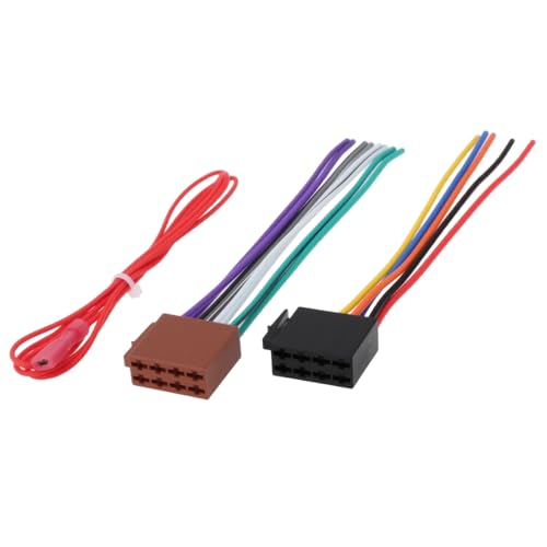 The Lord of the Tools 1 Set Car Audio Power Harness Kit Compatible with Kenwood DMX4707S DMX47S Video Cable Speaker Cable