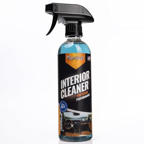 Magic Finish Interior Cleaning Spray (16 fl oz) – All-in-One Car Cleaner Spray for Seats, Dashboards & Consoles – Fast-Acting Car Cleaning Supplies for Rubber, Plastic, Carpet & Upholstery - size: 16 Fl Oz (Pack of 1)