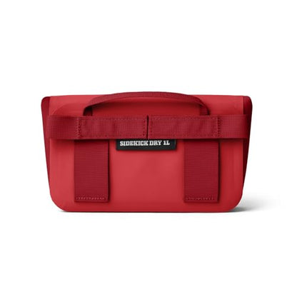 YETI Sidekick Dry 1L Gear Case, Rescue Red - color: Rescue Red, size: Sidekick 1L