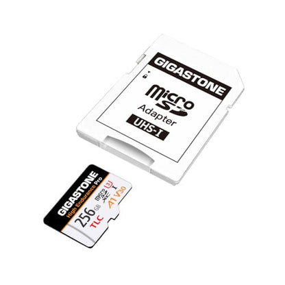【5 Yrs Free Data Recovery】【Dash Cam】 GIGASTONE 256GB Micro SD Card, TLC High Endurance Pro, Speed Up to 100MB/s, Compatible with REDTIGER Rove VIOFO VANTRUE PRUVEEO ARIFAYZ, MicroSDXC UHS-I A1 V30 U3 - color: 256GB High Endurance Pro 1-Pack