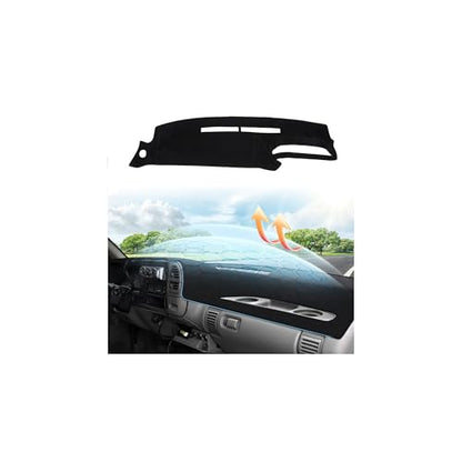 CARTIST Dash Cover Fit for 1995 1996 Chevy Chevrolet Silverado C/K 1500 2500 3500&Tahoe&Suburban/GMC Sierra&Yukon Pickup Truck Dashboard Cover Mat Non-Slip Carpet Sunshield Glare UV Rays Protector - size: 68.50*18.50(Silverado&Tahoe 95-96)