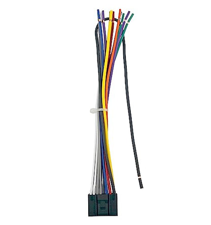 Wire Harness Replacement for JVC Car Radio KD-R370 KD-S37 KD-SR61 KD-X50BT KW-AV61BT KW-AV70BT KW-R910BT KW-R920BTS KW-R925BTS KW-V120BT KW-V130BT KW-V200BT KW-V230BT KW-V30BT KW-V320BT KW-V41BT