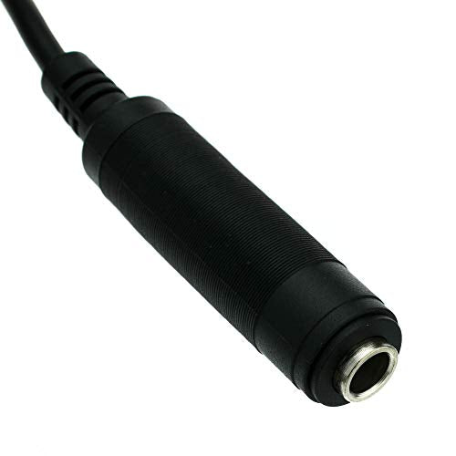 CableWholesale 1/4 Inch Mono Extension Cable, 6 feet 1/4" Male to 1/4" Female Plug for Electric Instruments (Guitar, Keyboard, Amplifier, Speakers, Synthesizers) - style: 1/4 Mono Male to 1/4 Female