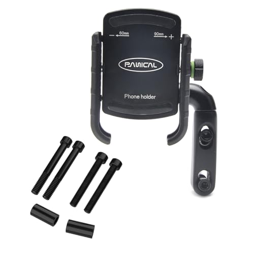 PANICAL Motorcycle for Honda Goldwing GL1800 F6B DCT Universal Bicycle Brake Lever Offset Device Phone Mount Holder Bracket Parts Special Vehicle Paired 17mm 5/8" Ball Head Adapter