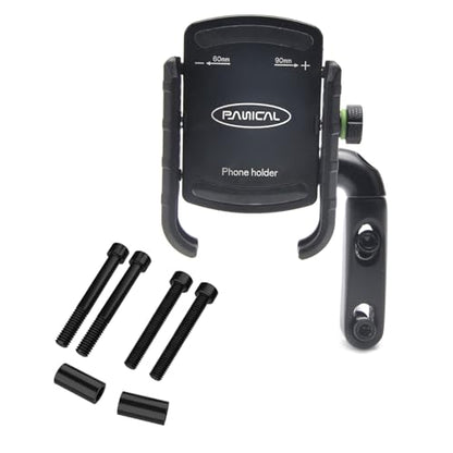 PANICAL Motorcycle for Honda Goldwing GL1800 F6B DCT Universal Bicycle Brake Lever Offset Device Phone Mount Holder Bracket Parts Special Vehicle Paired 17mm 5/8" Ball Head Adapter