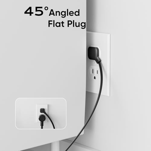 Desk Clamp Power Strip, 4 AC Outlets 4 USB Ports, Fit 1.7'' Tabletop Edge - size: 10FT